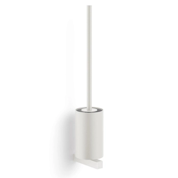Zack - Wisząca szczotka toaletowa CARVO - wysokość 50,10 cm, biała