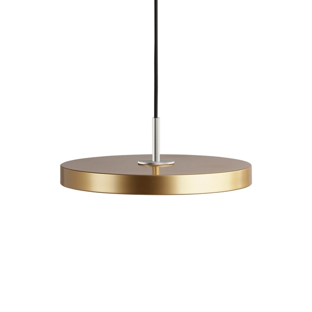 UMAGE (Vita) - Lampa Asteria Mini - średnica 31 cm, mosiądz, stalowy dekor